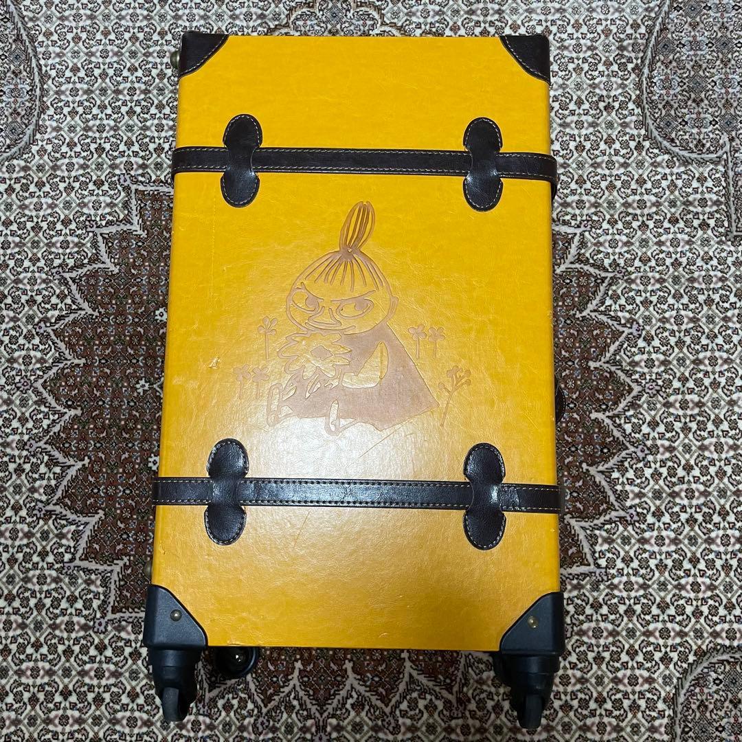 リトルミイ　ムーミン　キャリーケース　スーツケース 廃盤品　希少 35L 黄色