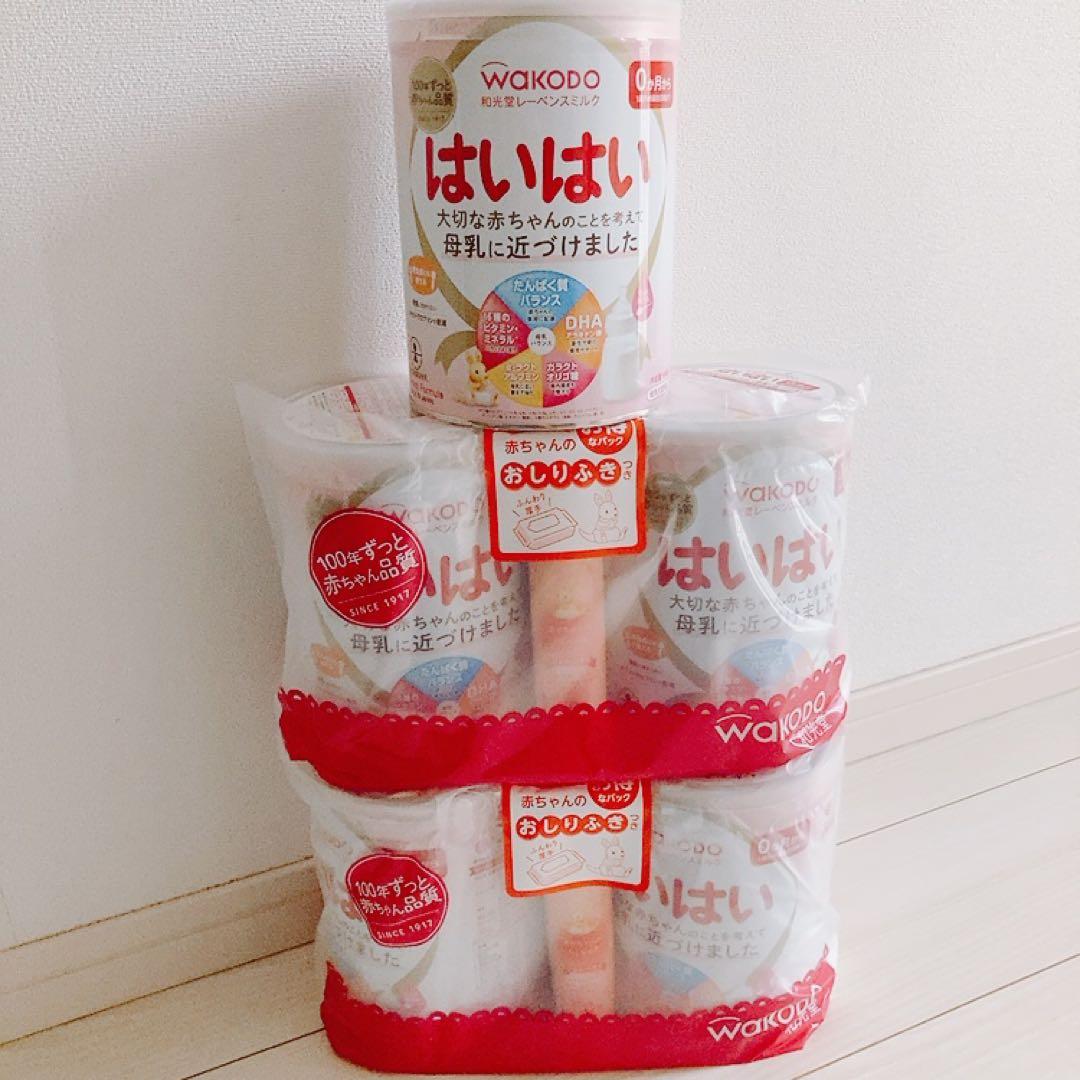 WAKODO はいはい 粉ミルク 800g 5缶セット