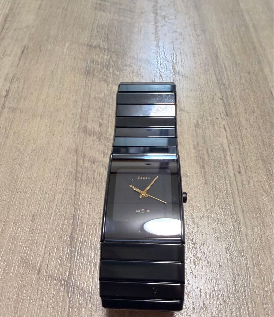 村*田様 RADO クォーツ腕時計 ブラック