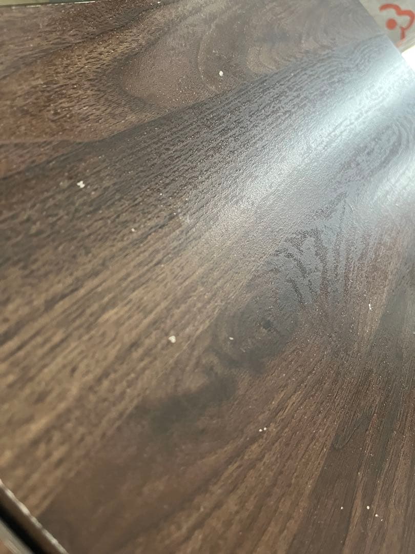 昇降式ダークブラウンセンターテーブル　ニトリ