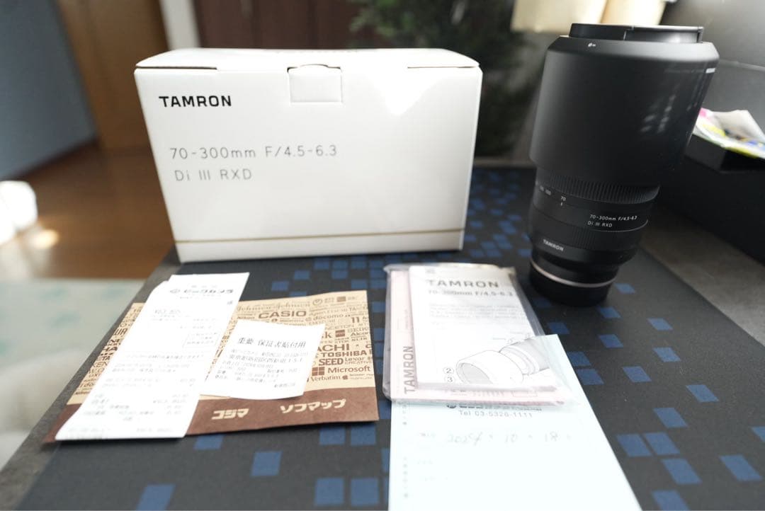 【美品】TAMRON 70-300mm F/4.5-6.3 ソニーEマウント