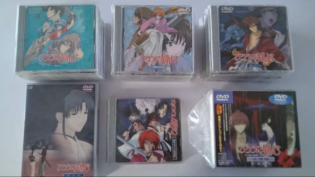 るろうに剣心-明治剣客浪漫譚-　DVDセット　旧アニメ　美品