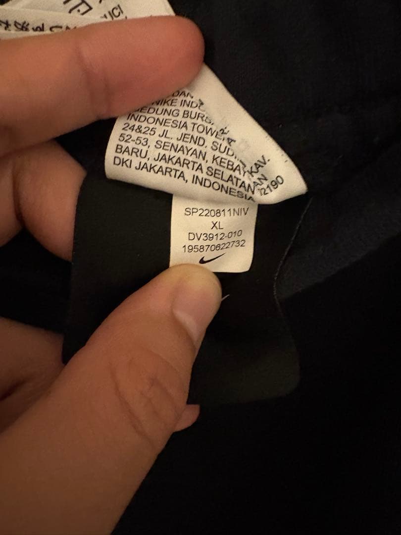 Nike NOCTA パンツ 黒色