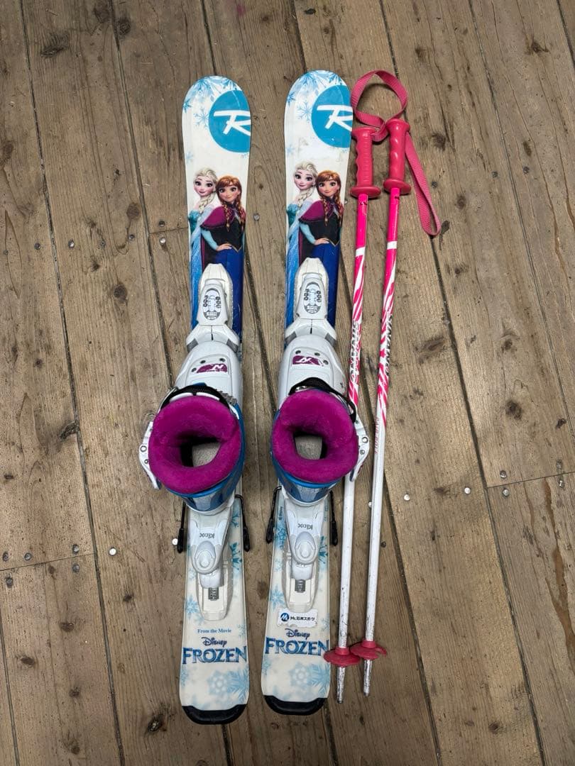 アナ雪 子ども用スキーセット