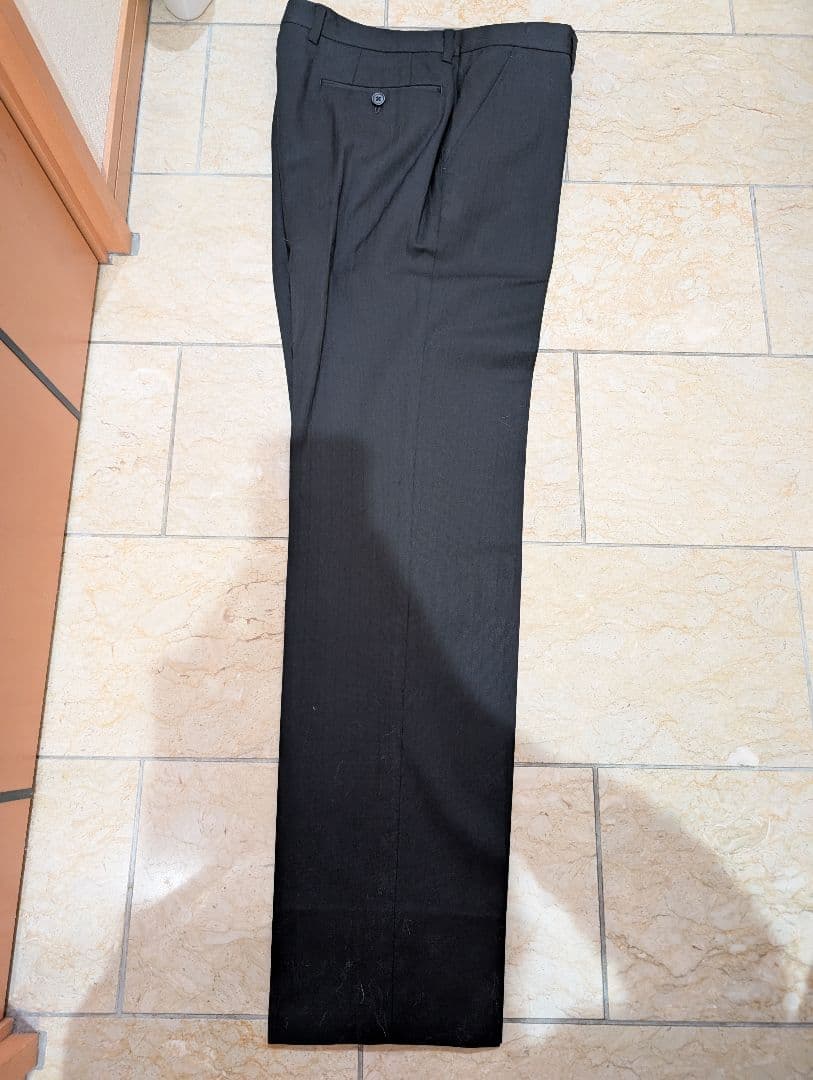 paul smith ブラックストライプスーツ3ピース