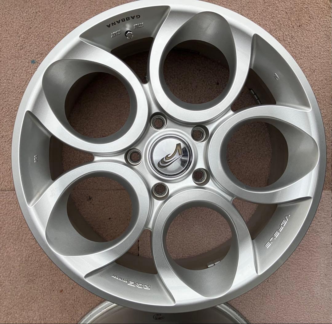 ⭐︎レイズベルサスGABANA 17インチ ホイールセット⭐︎