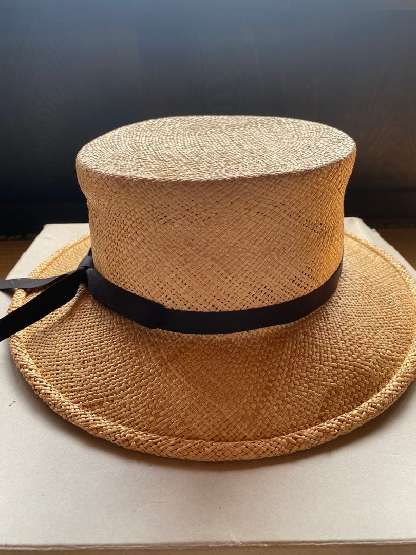 ベルレッタ berretta 麦わら帽子 直径約30cm