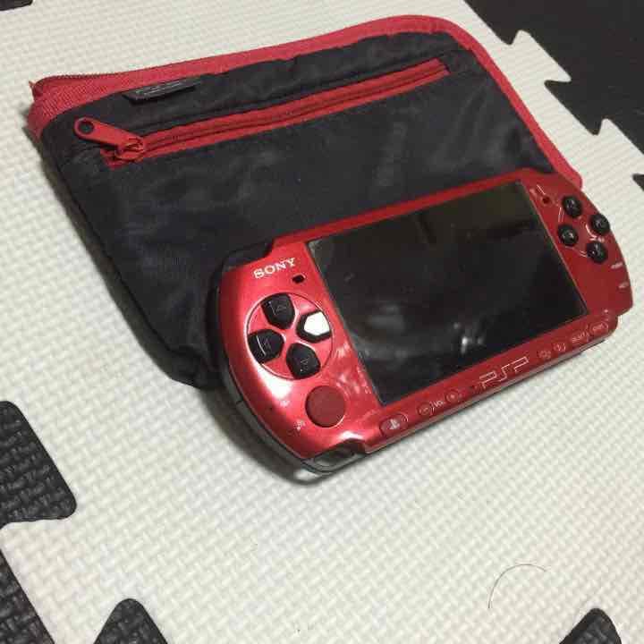 プレステーションポータブル3000 限定色 ブラック&レッド