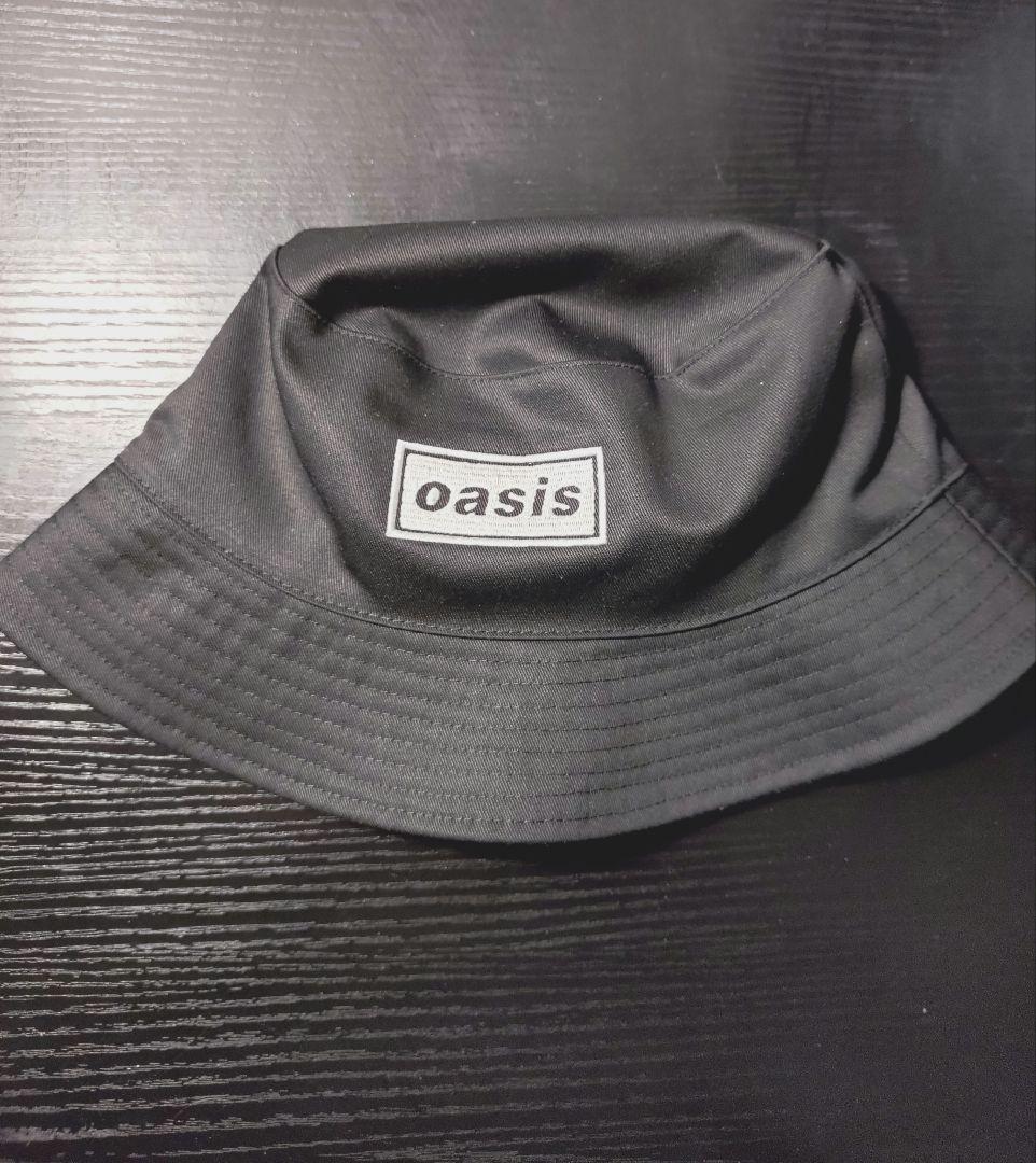 oasis バケットハット 黒　オアシス　ライブ25