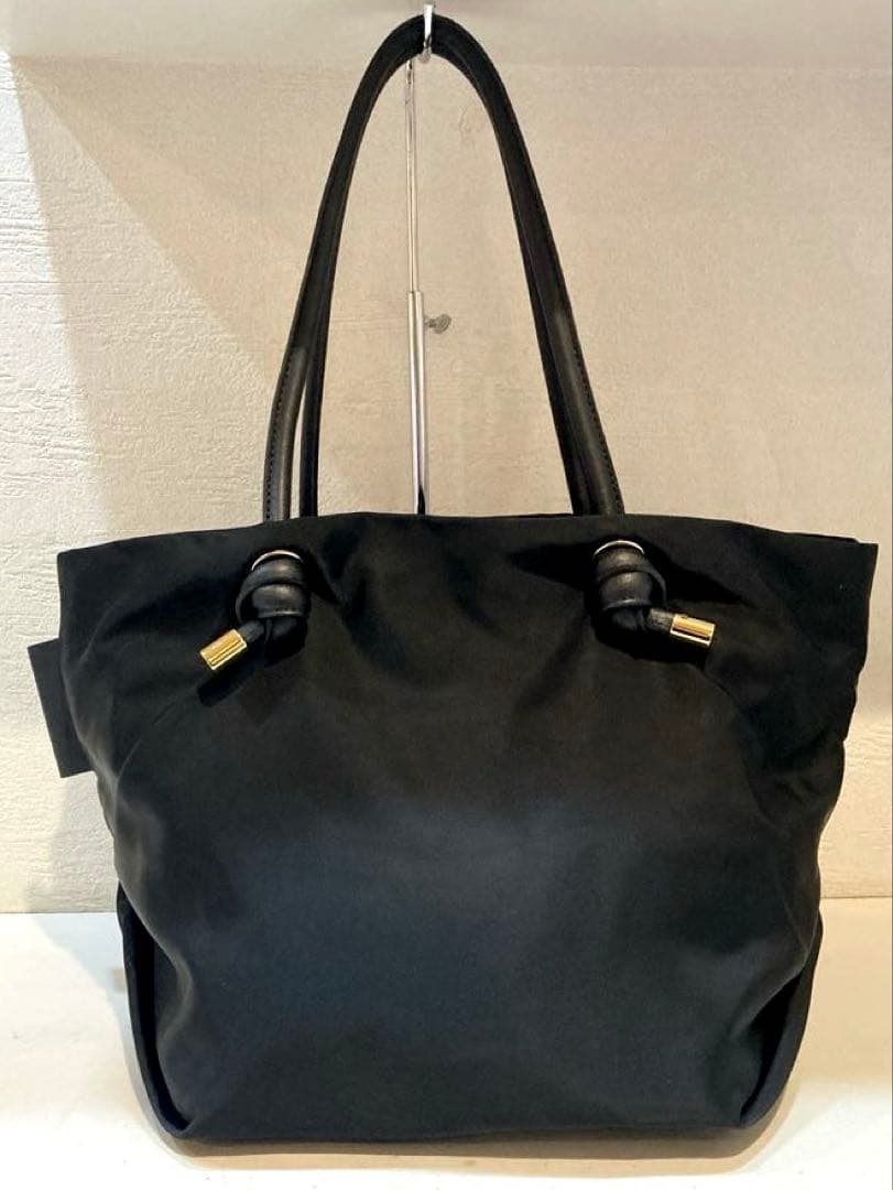 【美品】VIOLA d'ORO ビアンカ　トートバッグ　M 黒　A4可