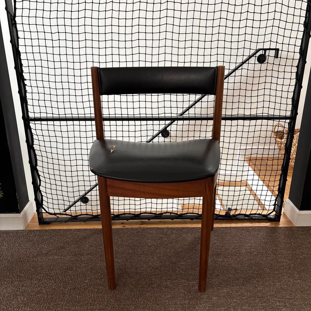 A.H.McIntosh マッキントッシュ　ダイニングチェア 椅子　黒