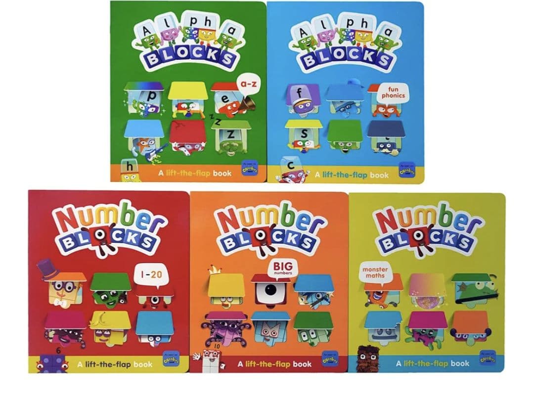 キッズ・ファミリー Numberblocks and Alphablocks 5 Book