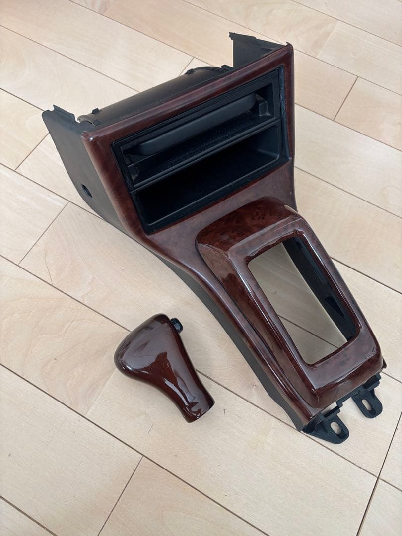 ダイハツ　ミラジーノ　L700S ウッドパネル　シフトノブ　純正オプション