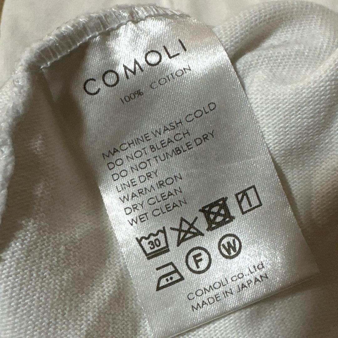 23ss COMOLI コモリ フットボールTシャツ サイズ3
