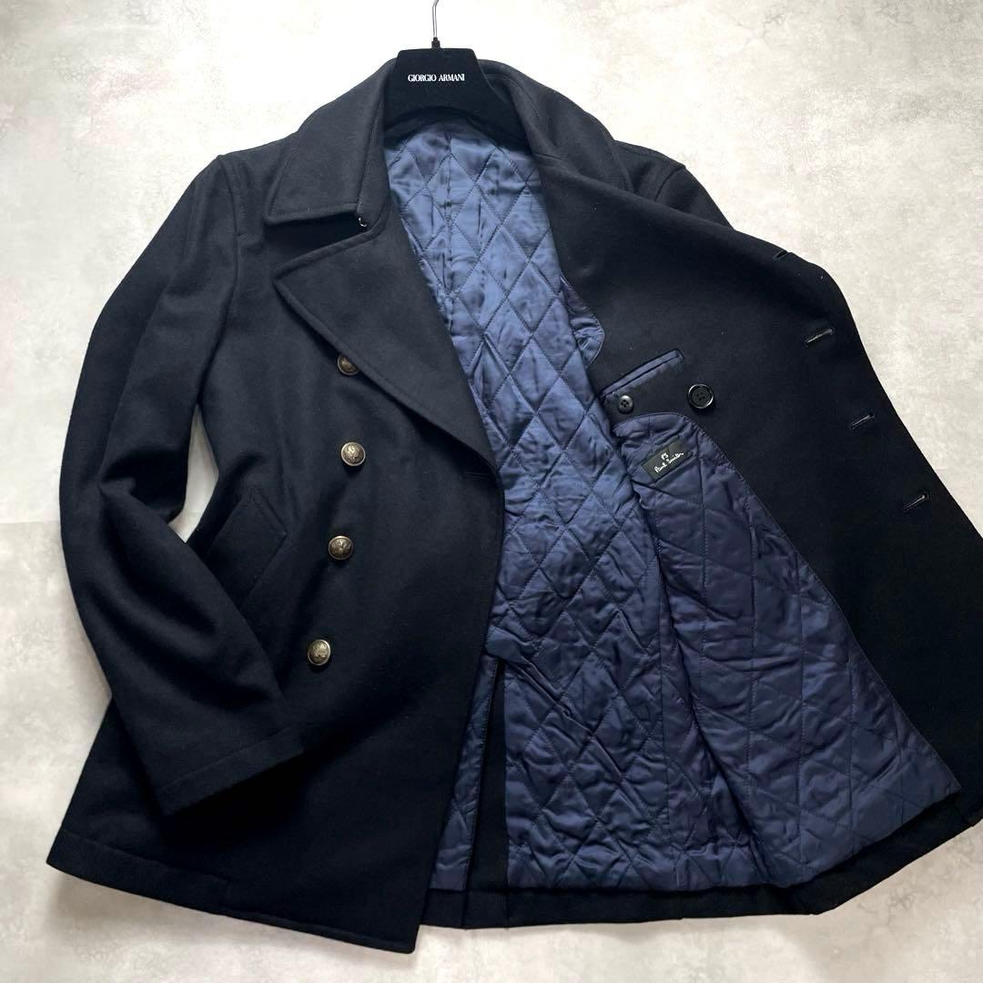 d*s様 【極上の肌触り】ポールスミス ピーコート カシミヤ メタルボタン 美品