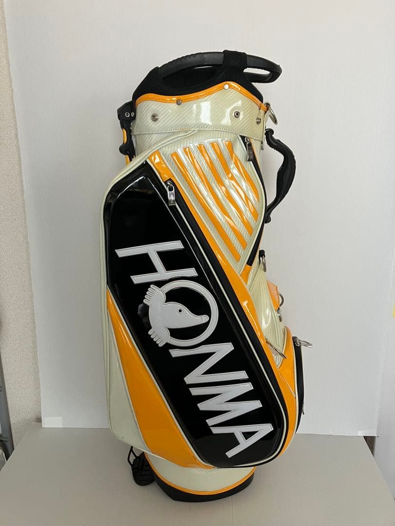 【HONMA】ホンマゴルフ　スタンド式キャディバック　3点式ベルト