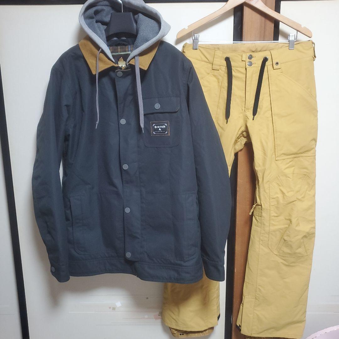BURTON　スノーボードウェア上下セット　ジャケットLサイズ　パンツMサイズ