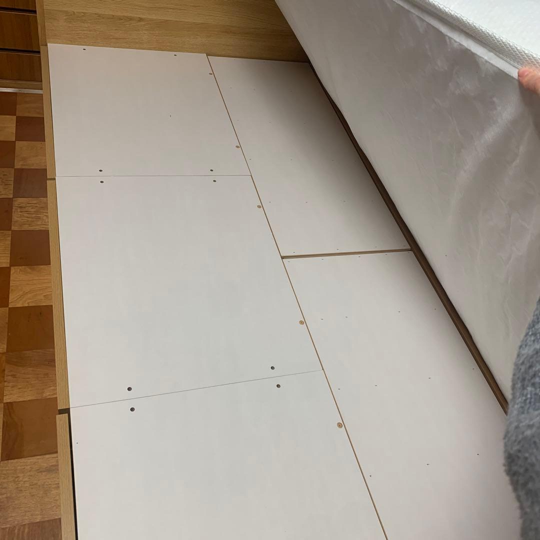 【mikan】ニトリシングルベッド（マットレス別売り）