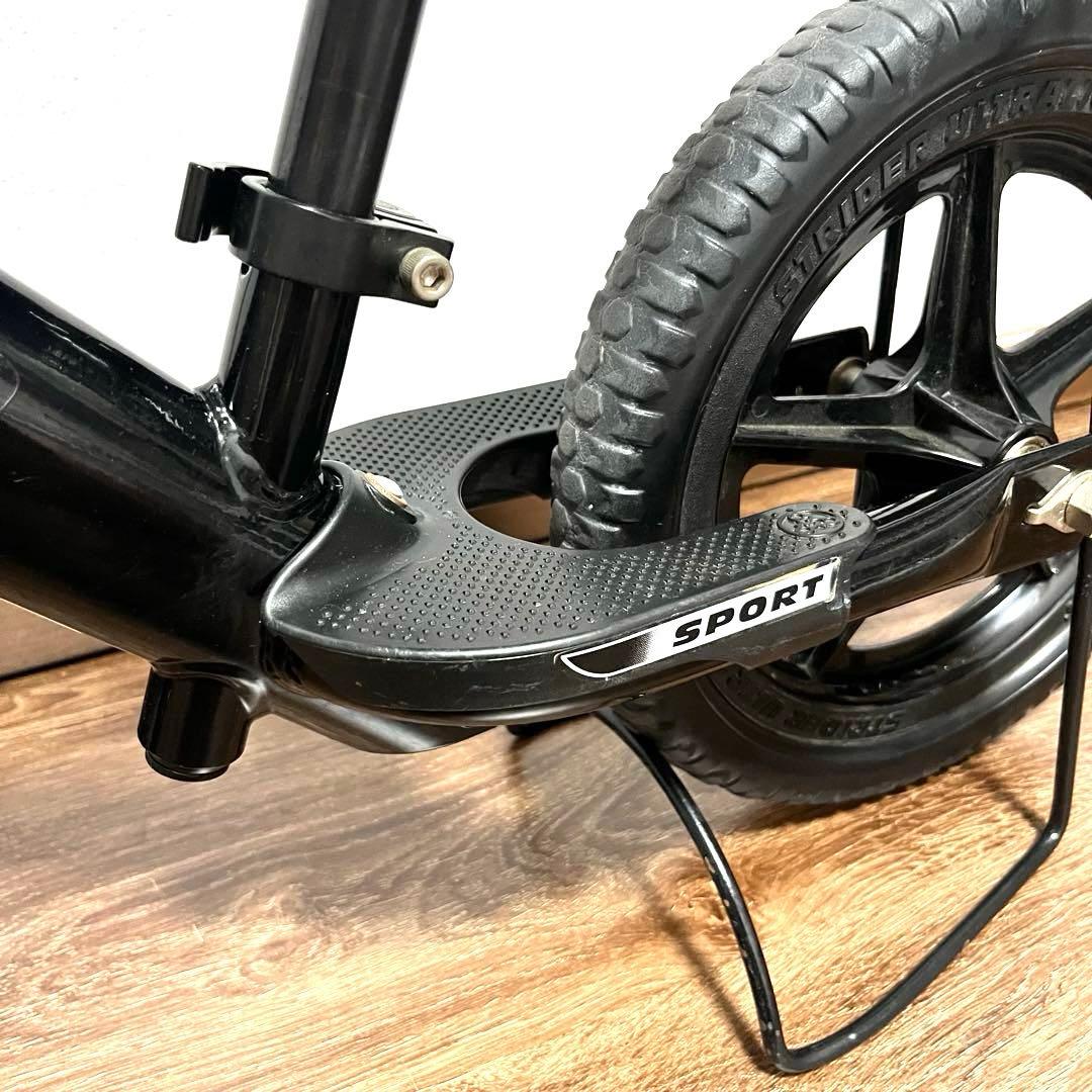 ひーちゃん　ストライダー スポーツ ブラック 12インチ 付属品多数