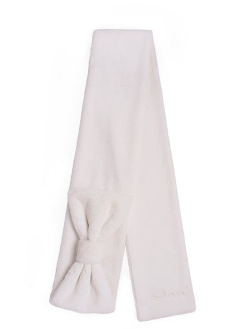 Pincunomaru リボンマフラー ガーリー マフラー 韓国 アパレル