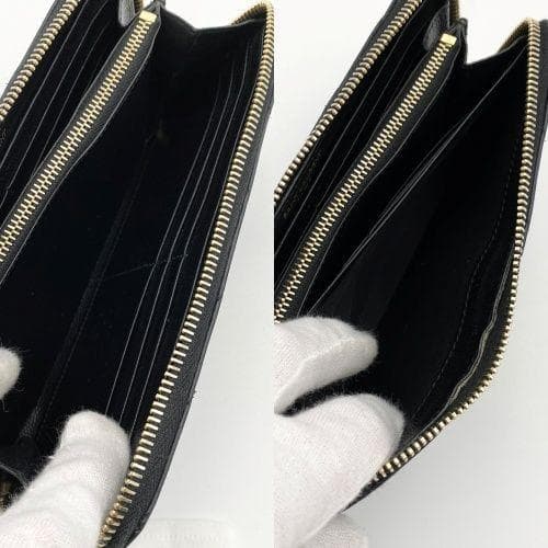 【美品】サンローラン モノグラム フルジップ ウォレット 長財布 Vステッチ