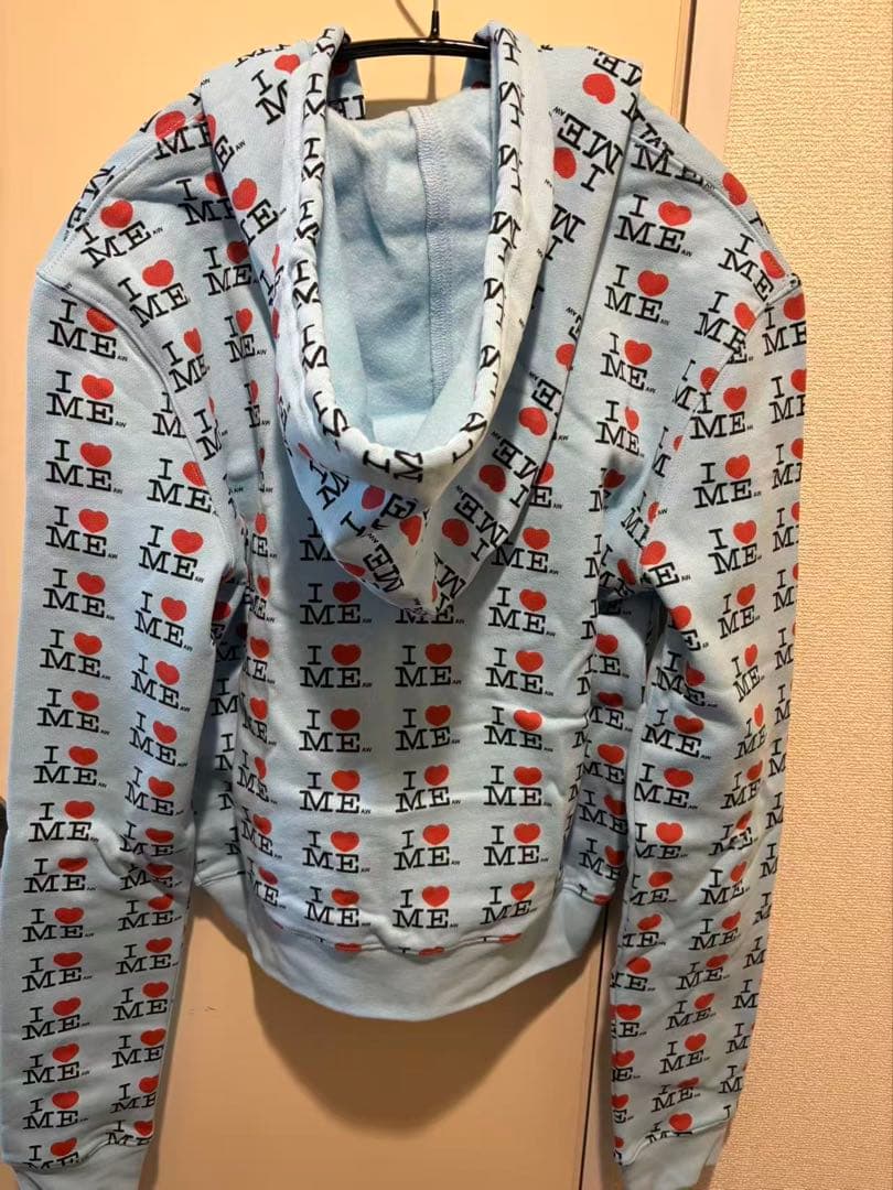 トップス Ashley williams BLUE I HEART ME L