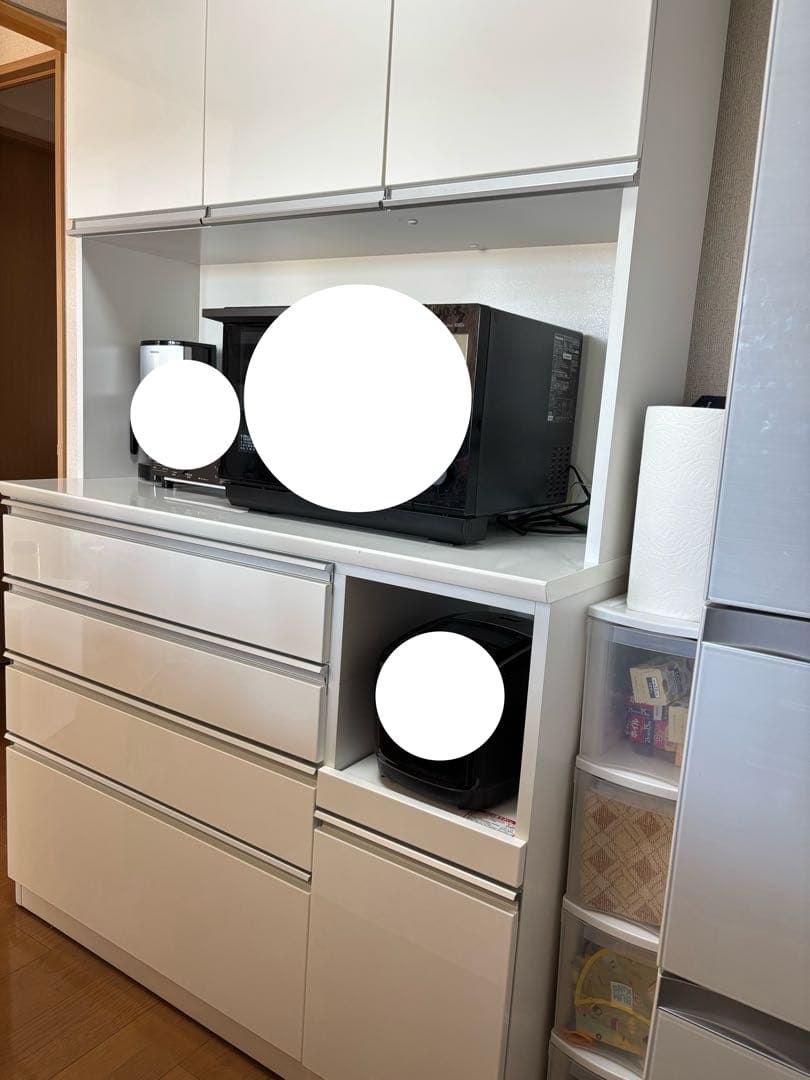 12/13まで出品　値下げ交渉します　ニトリ　キッチン収納　キッチンボード120