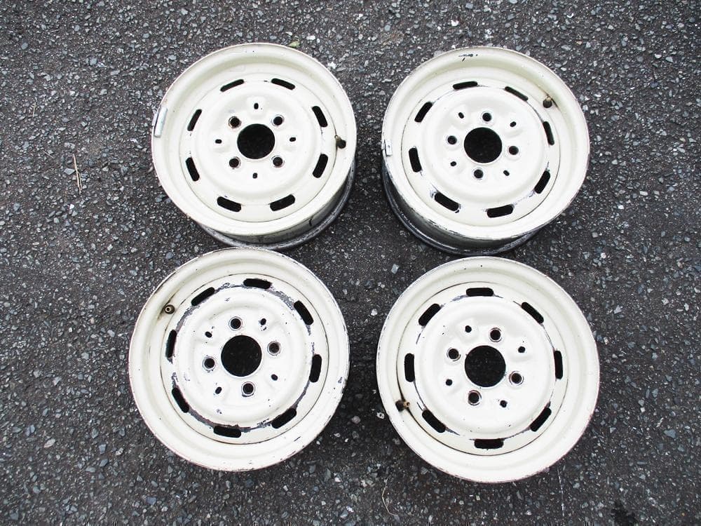 ローバーミニ純正スチールホイール12インチ 4.5J