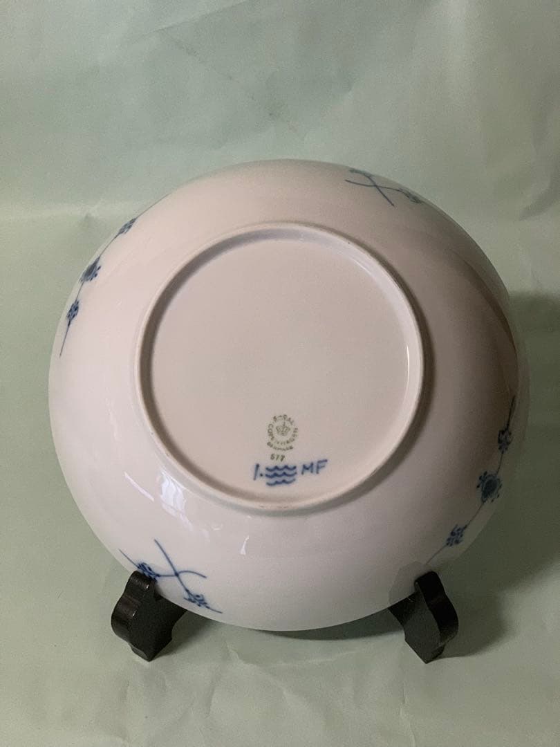 はたこ、ブルーフルーテッドハーフレースシリーズ3点セット。