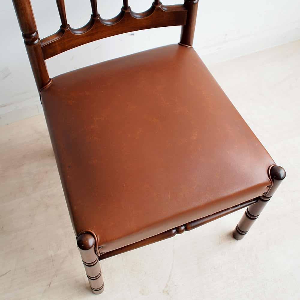 70's ナガノインテリア クラシカル ダイニングチェア A ZR24300