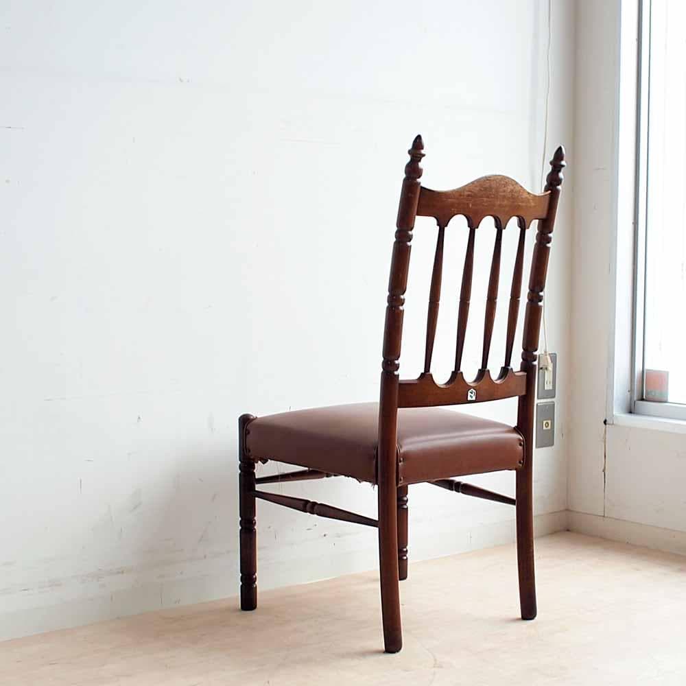 70's ナガノインテリア クラシカル ダイニングチェア A ZR24300