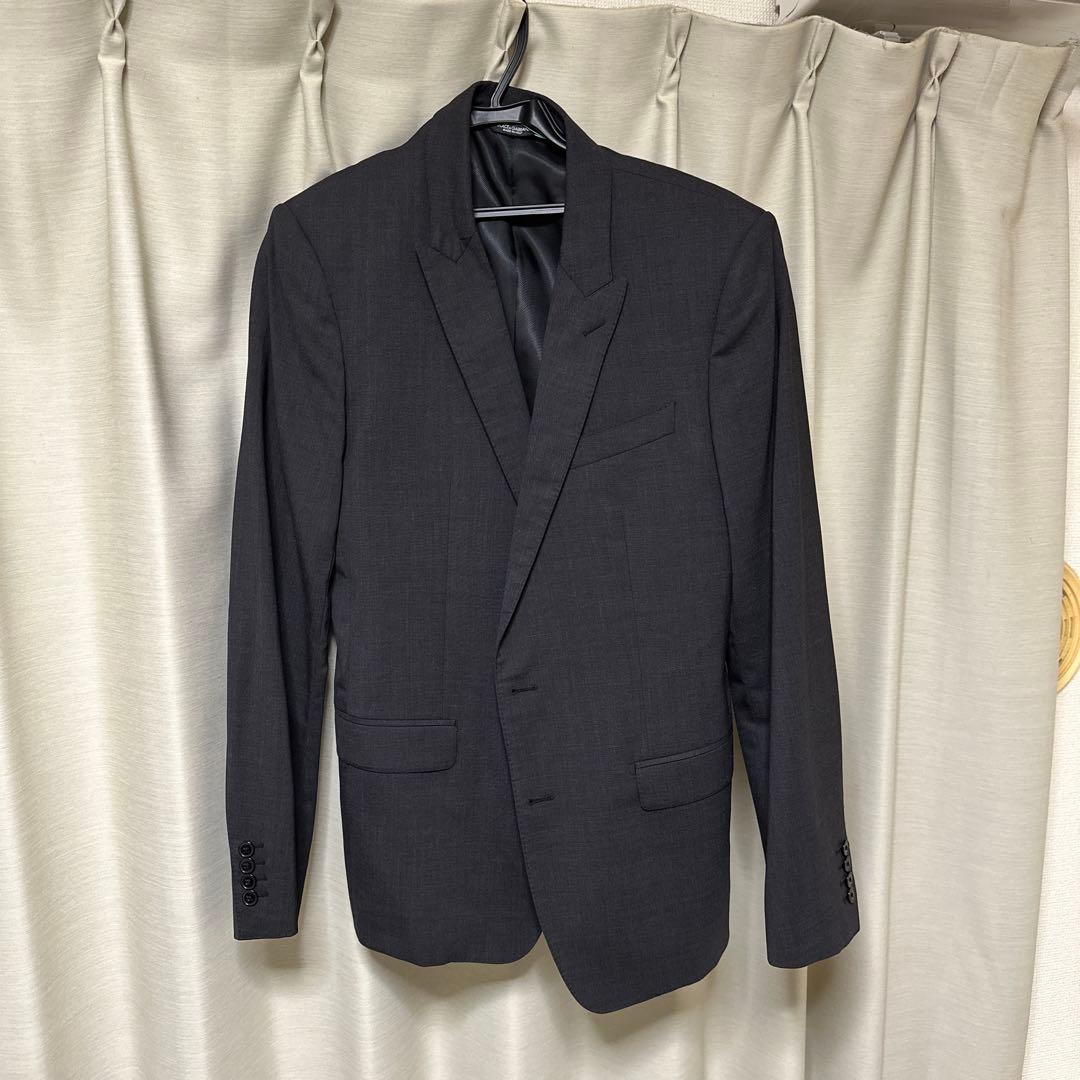 DOLCE & GABBANA ブラックスーツ サイズ50