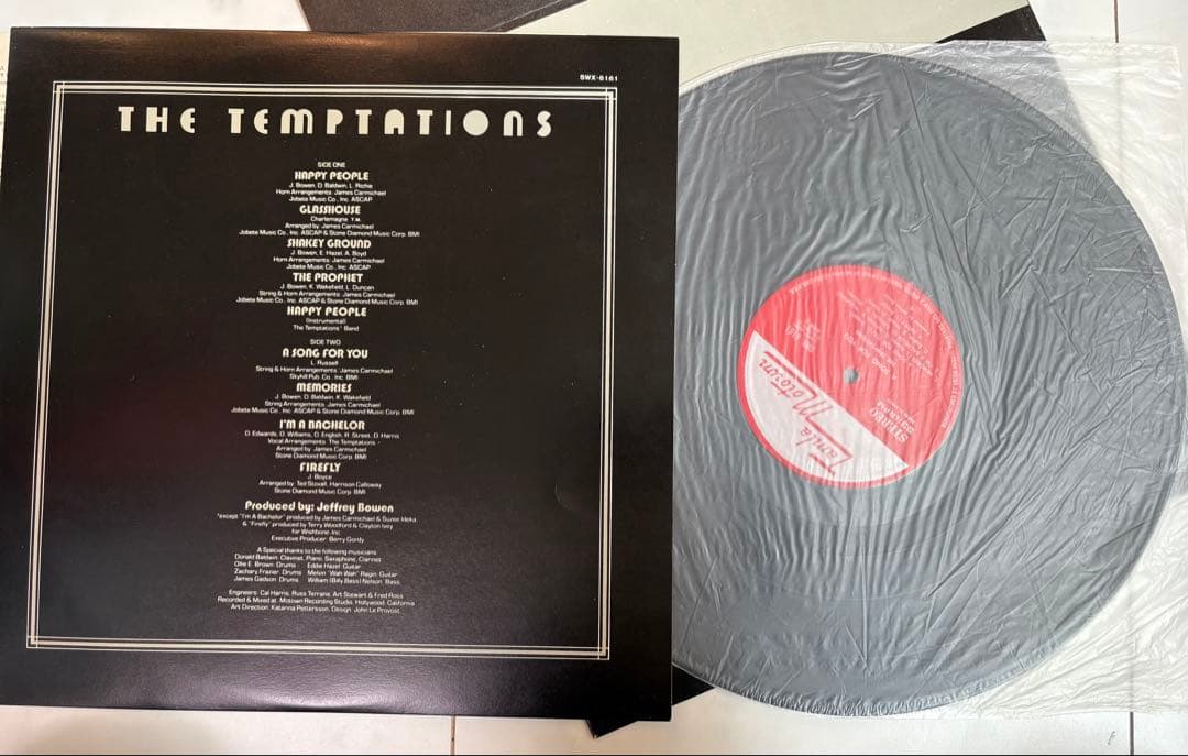 The Temptations LPレコード SWK-6161