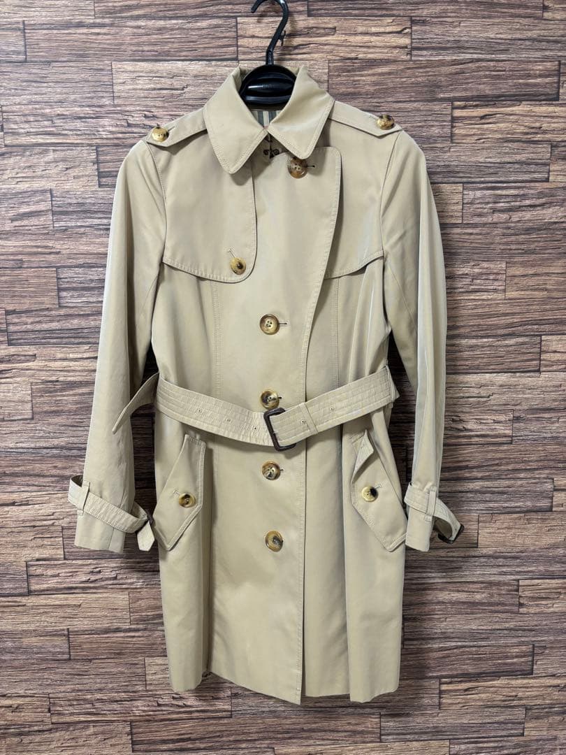 BURBERRY LONDON バーバリー　シングルトレンチコート　ベージュ40