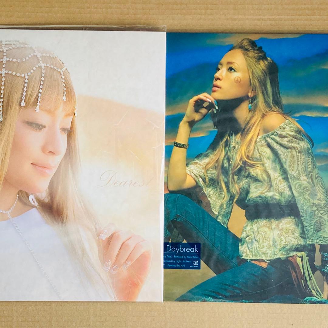 二枚セット 浜崎あゆみ DEAREST DAYBREAK レコード NM