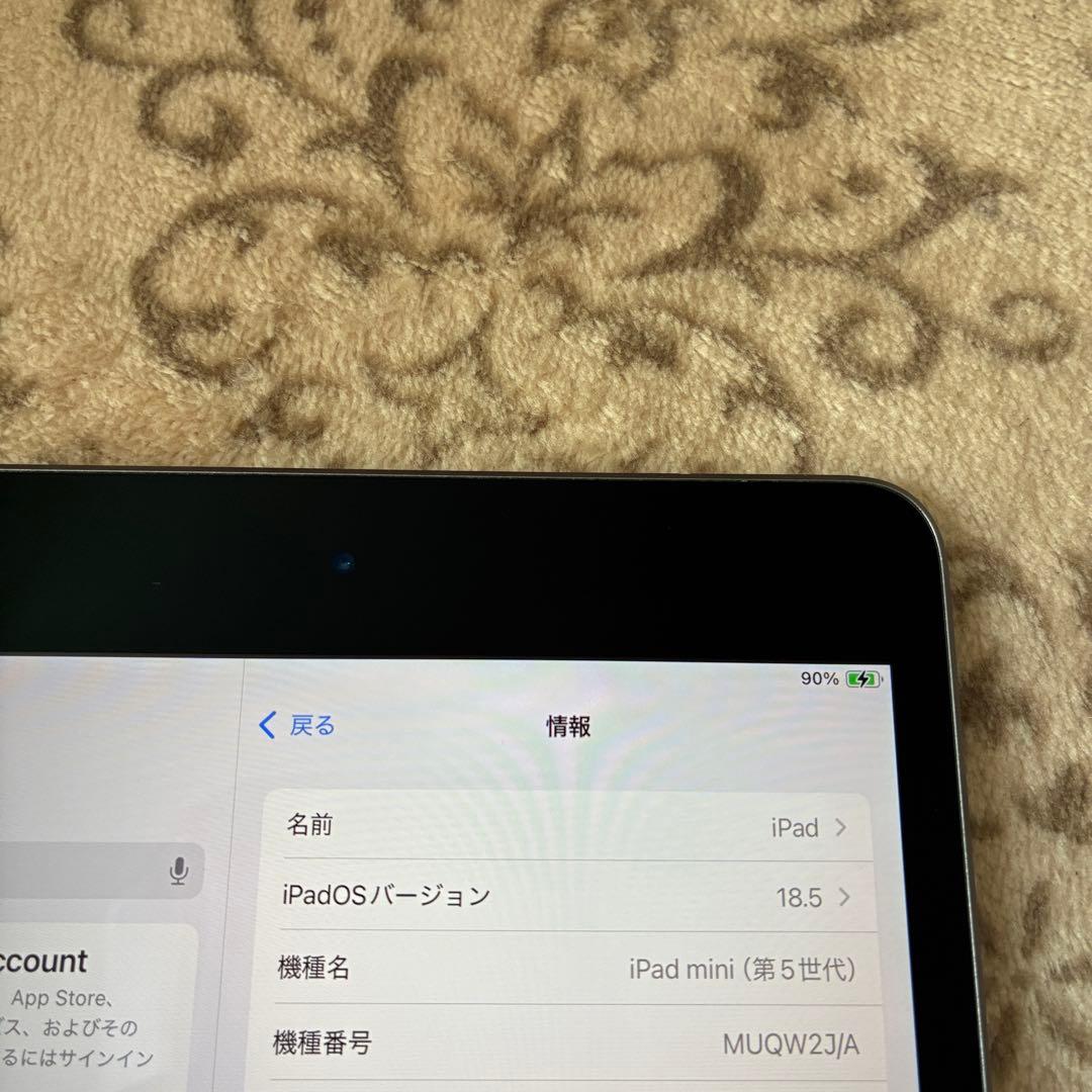 しんたろう iPad mini5 第5世代 A2133 Wi-Fi 64G