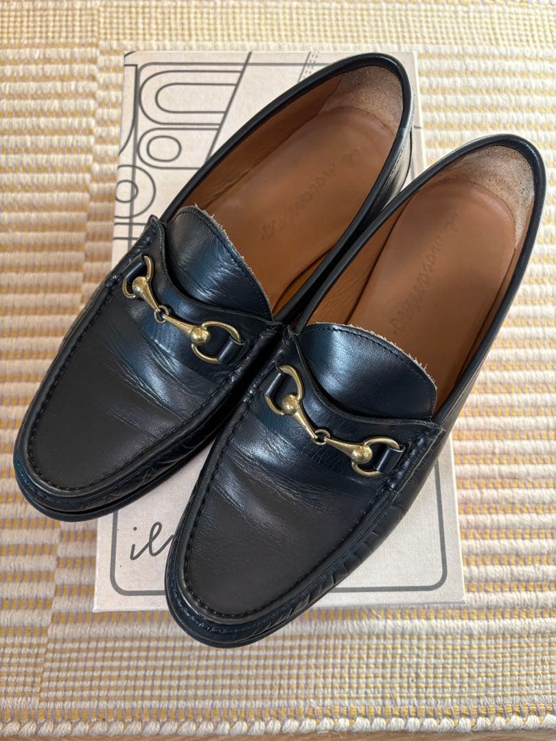 IL MOCASSINO レザービットローファー 40.5