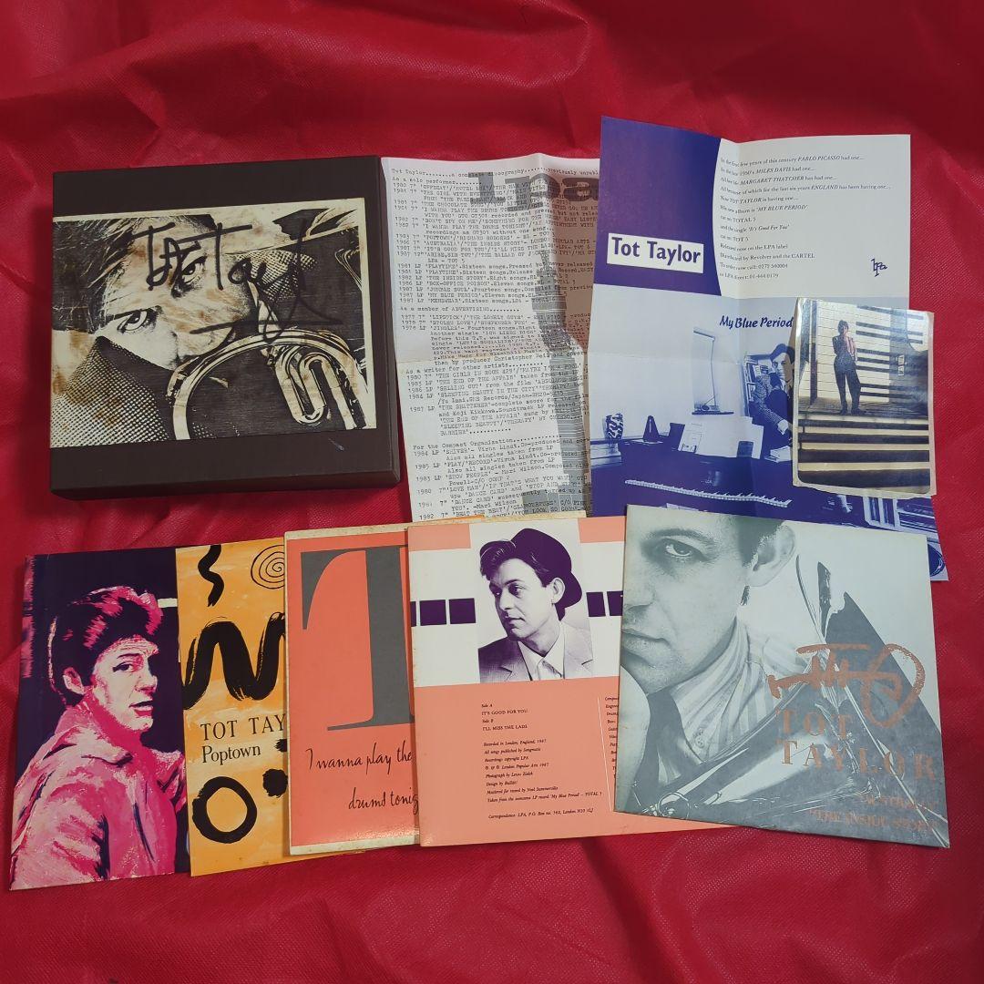 希少　TOT TAYLOR トット・テイラー　EP BOX AUTOGRAPH