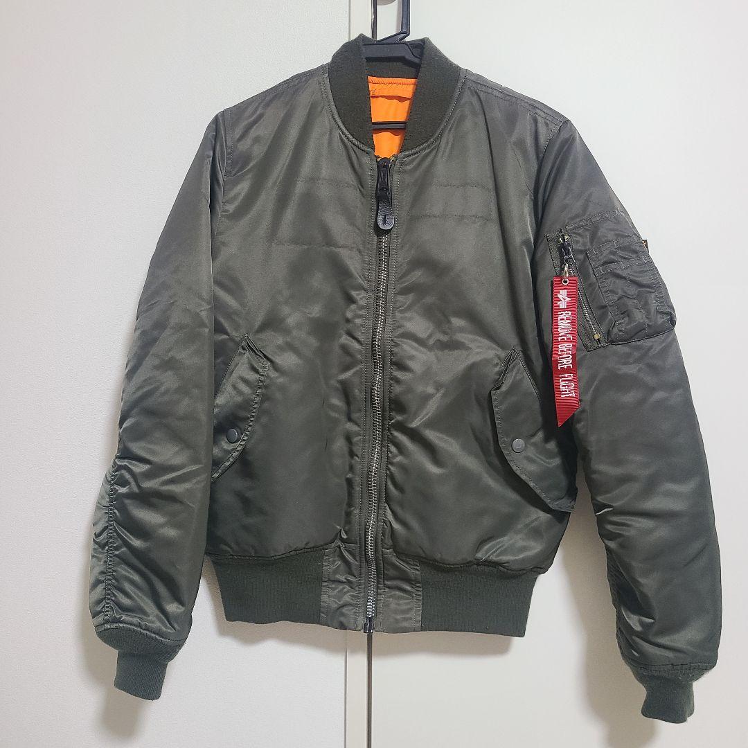 アルファインダストリーズ MA-1 フライトジャケット リバーシブル　メンズS
