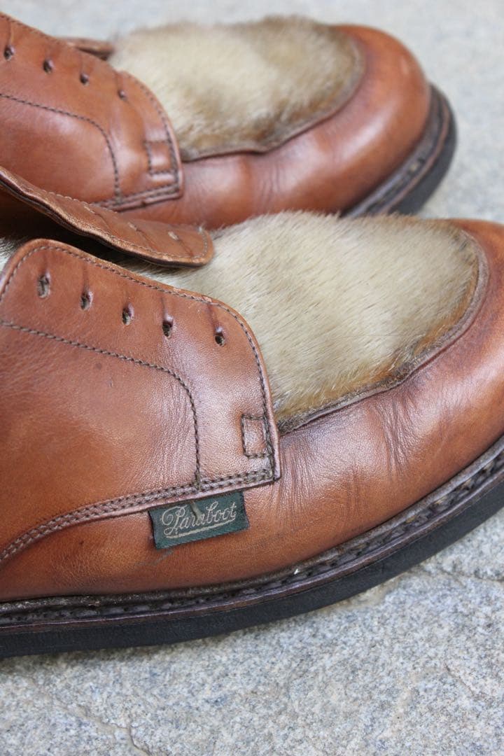 【極希少】シャンボード アザラシ UK8 フォック ファー paraboot
