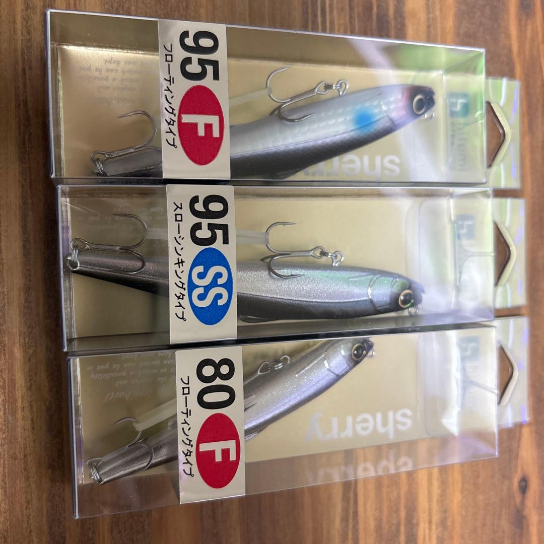 ミノー ルアーセット 95F 95SS 80F 専用