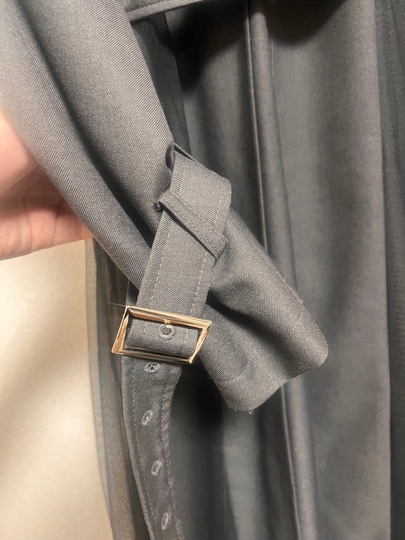 HARE カットオフチュールトレンチコート