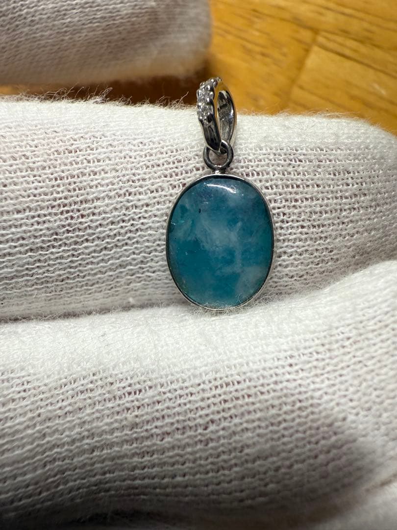 セ-ル❣️PTパライバトルマリンダイアモンド入りペンダントトップ