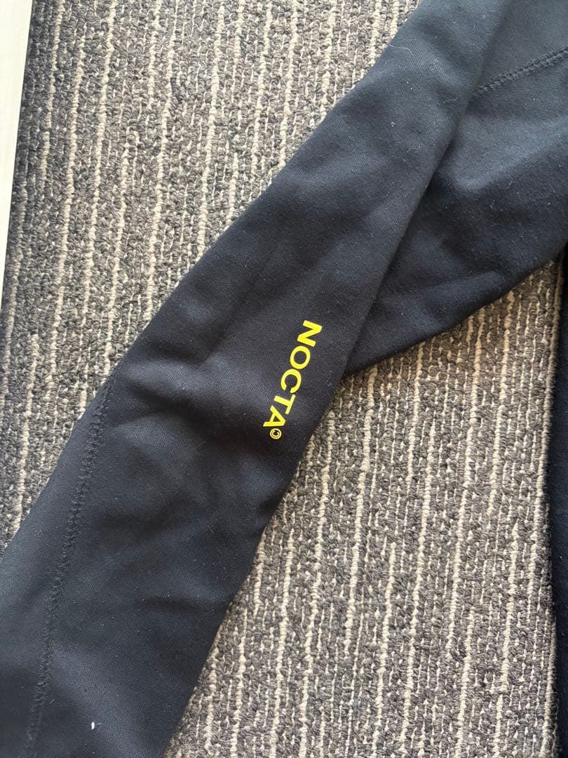 Nocta Nike テックフリース　ドレイク　ブラック　イエロー　セットアップ