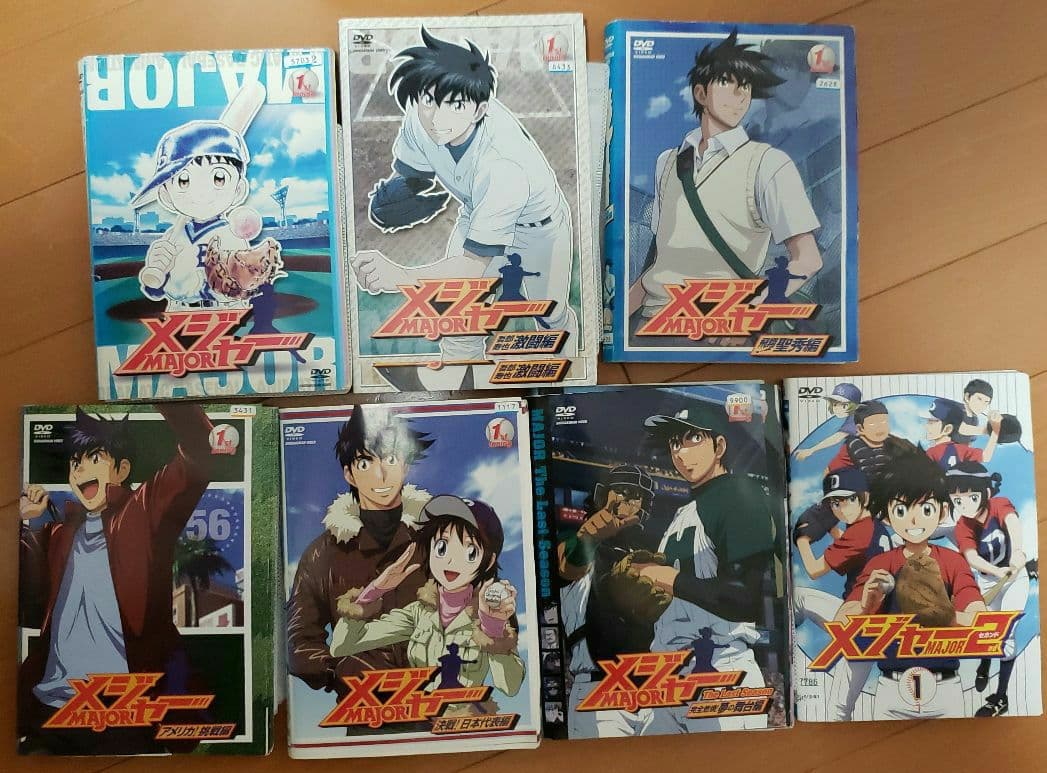メジャー　全62巻 レンタル落ち