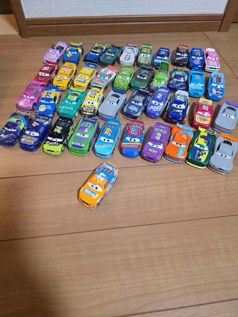 チ*竹様 カーズ CARS マテル Mattel 41台 まとめ売り