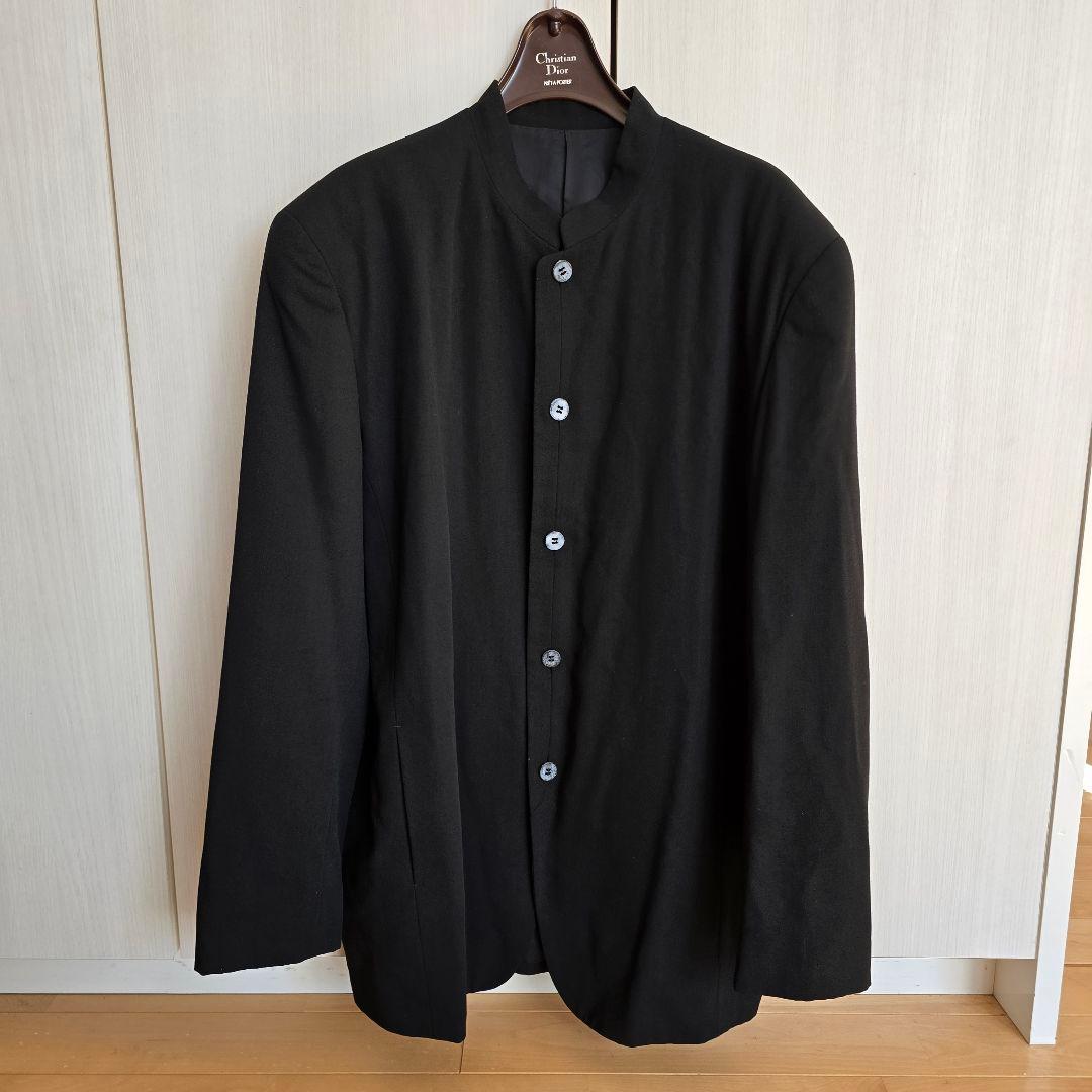 JURGEN LEHL ヨーガンレール　ノーカラー　ジャケット