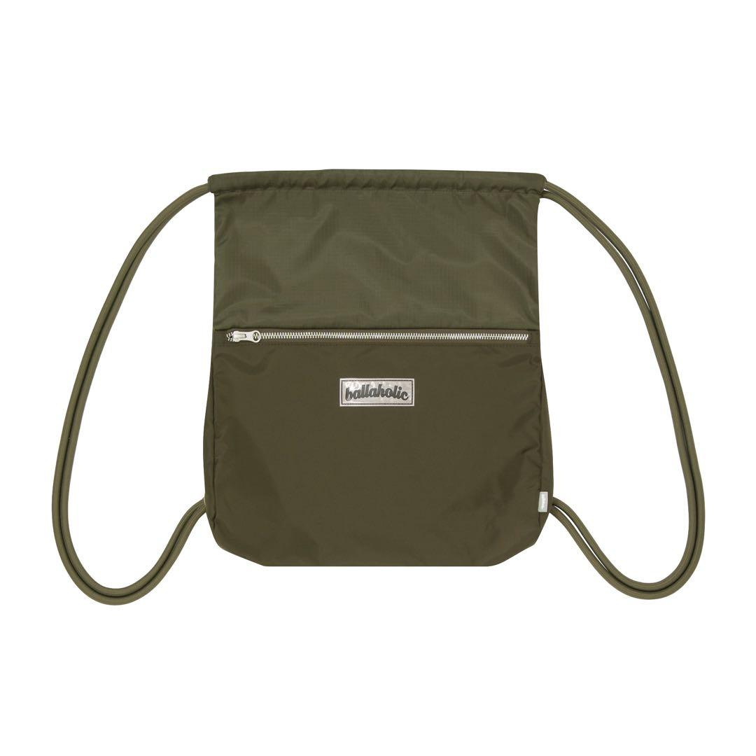 【完売品】ballaholic Logo Zip Pocket Gymsack