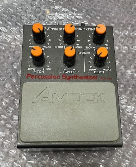 AMDEK PCK-100 パーカッションシンセ（BOSS PC-2）YMO