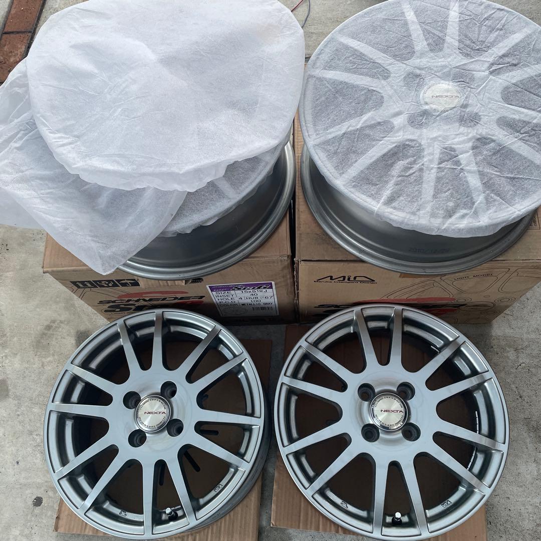 ひらぱ①15インチ ホイール　2本